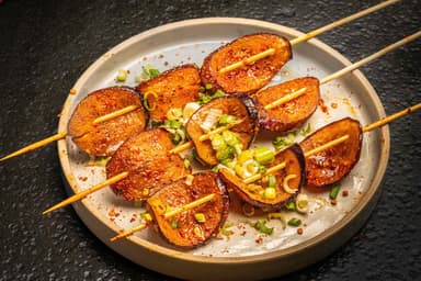 川味烤茄子片(3pcs) Sichuan-Style Roasted Eggplant (3 pcs)