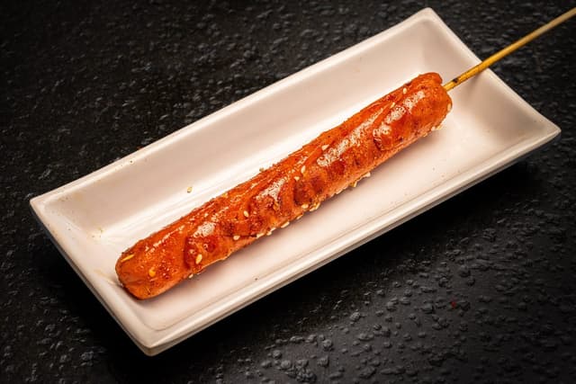 烤大王中王火腿串 Ham Sausage Skewer